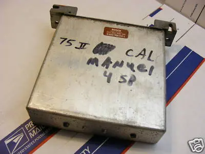 1975 Volkswagen Vw Bus Transporter Cal Emission Manual Trans Fuel Injection Computer Control Unit Ecu Ecm Bosch 022 906 021 L / 0 280 800 108 1