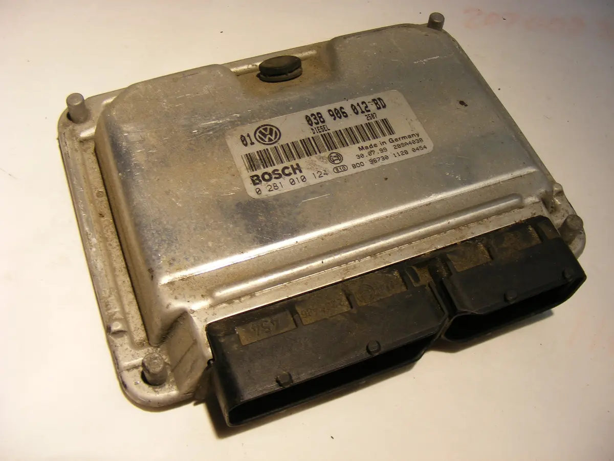 00-01 Vw Tdi Turbo Diesel Beetle Jetta Golf Engine Control Computer Ecu Ecm 038906012Bd 0281010124 1