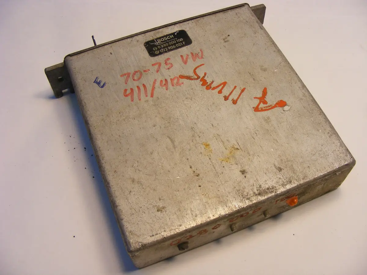 74 Vw Bus 412 Porsche 914 1.8 Liter Engine Ecm Ecu 022906021F - Bosch 0280000100 1