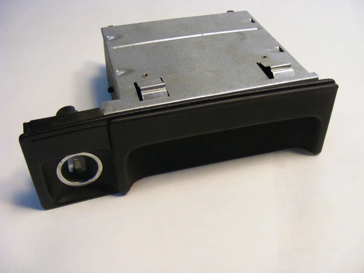 Saab 9000 Din Size Ash Tray With Cigarette Lighter Rare 1