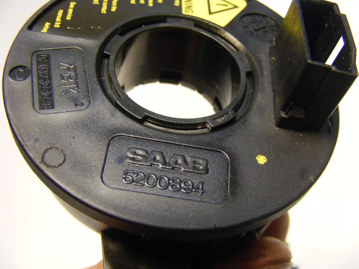 Saab 9-5 02 03 04 05 06 07 08 09 Air-Bag / Horn Clock Spring Contact Ring 5200894 12779964 12779965 2
