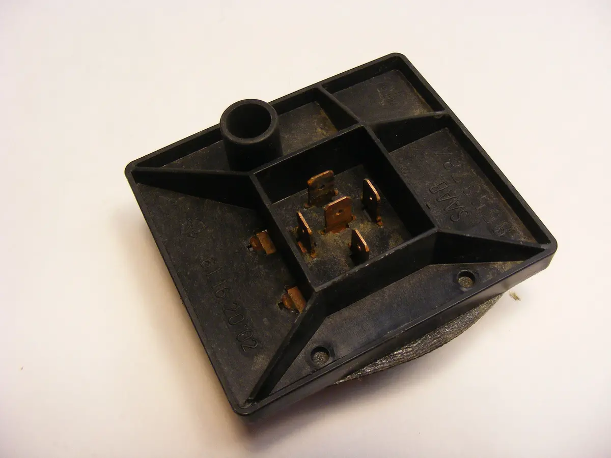 Saab 900 Classic Rare Blower Motor Speed Regulator Resistor 9558784 8569030 Fan Speed Controler Spg Turbo Rare 2