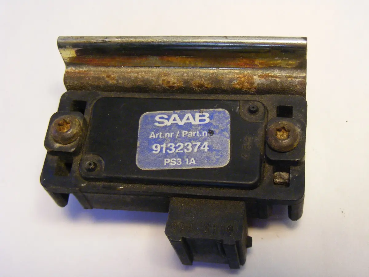 Saab 900 9000 9-3 Turbo Trionic 5 Oem Map Manifold Absolute Pressure Sensor 9132374 / 93 94 95 96 97 98 99 1