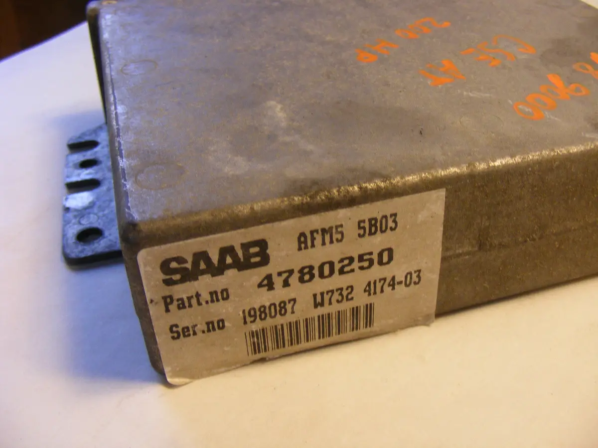 Saab 9000 Turbo 97-98 At Ecu Ecm Trionic Engine Computer 4780250 200 Hp Cse Aero 1