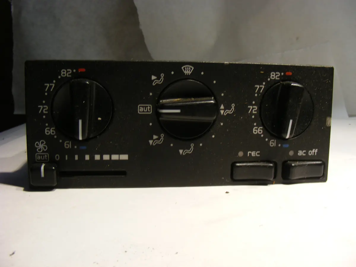 Volvo 850 Turbo Heater Ac Climate Control Panel Unit Alps 9137402 1