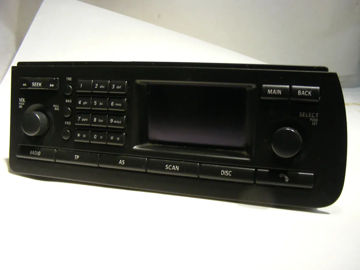 Saab 9-3 Sport Sedan / Wagon Genuine Oem Headunit Stereo With Display 12799718 Icm2 Icm-2 03 04 05 06 1