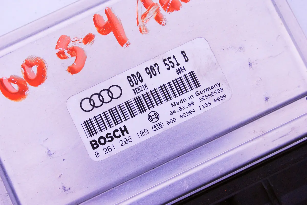 2000 Audi B5 S4 2.7L Turbo A/T Computer 8D0907551b 0261206109 2