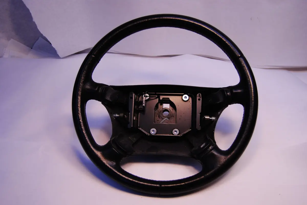 Saab Classic 9000 Leather Wrapped Steering Wheel Rare Cs Cse Aero Turbo 94 95 96 97 98 4506069 1