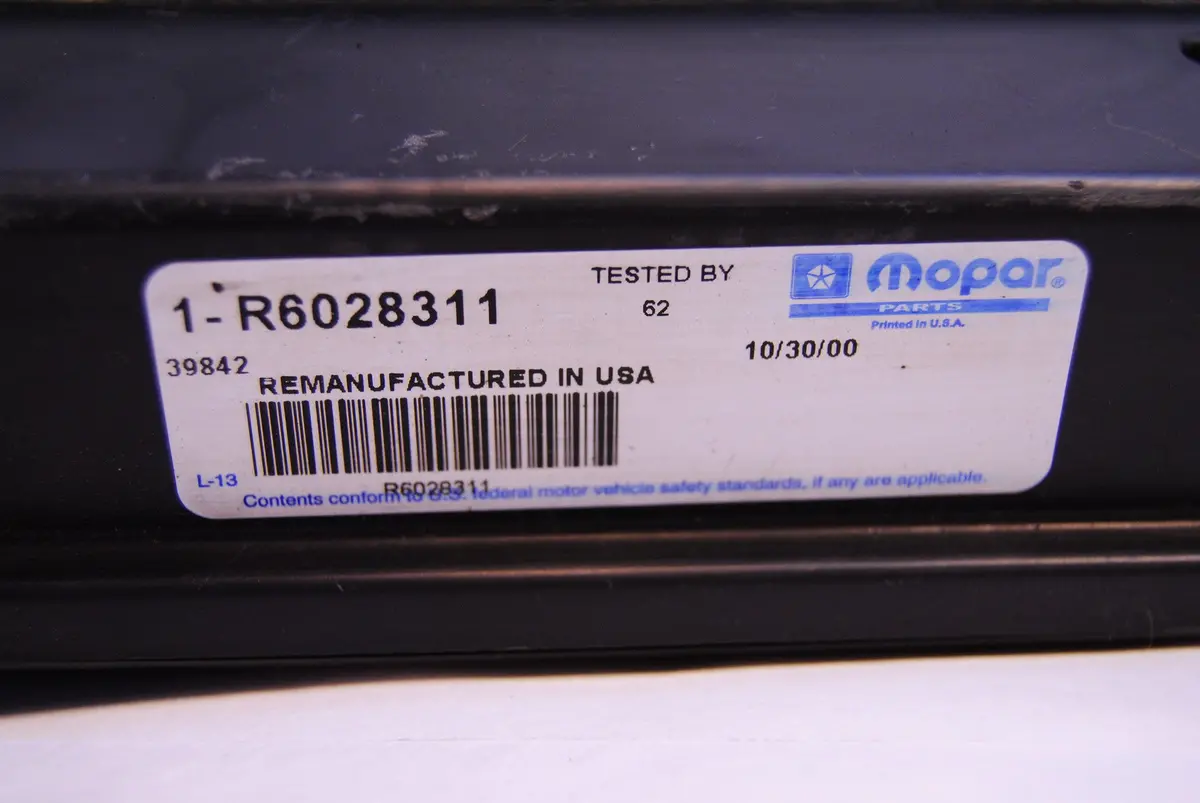 Remanufactured 94-95 Jeep Grand Cherokee Engine Ecu Ecm Computer R6028311 / 56028311 2