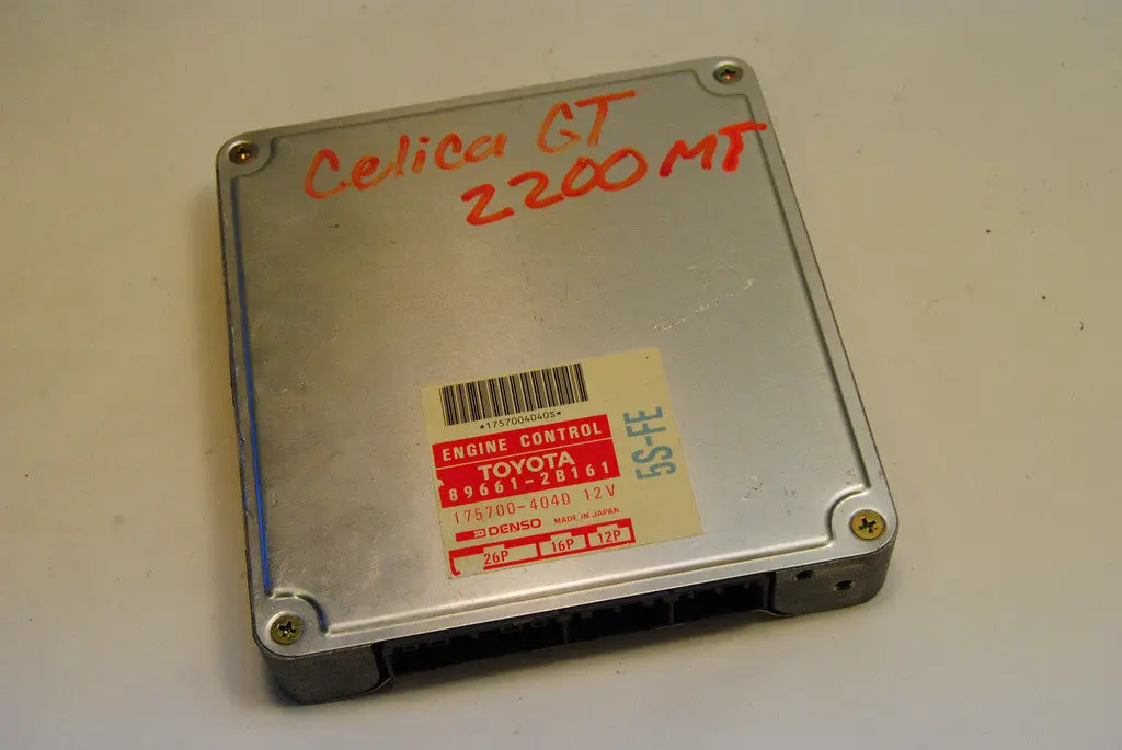 Toyota Celica Gt Gts 92-93 Mt 2200 Computer Engine Ecu Ecm 89661 2B161 1