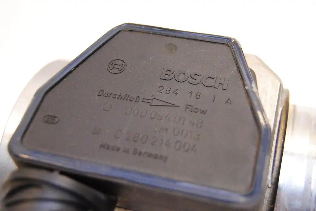 Mercedes W140 W124 R129 Mass Air Flow Sensor Meter Bosch 0 280 214 004 / 000 094 01 48 - E420 400E E500 500E S420 400Se 400Sel S500 500Se 500Sel Sl500 2