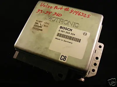Volvo 960 I6 1994 Ecu Ecm Bosch Motronic Engine Computer 0261203324 1